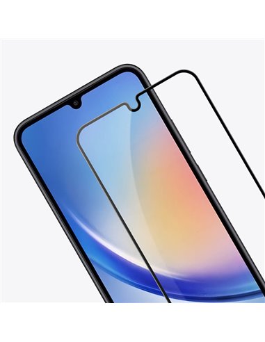 Защитное стекло Nillkin Galaxy A34 - Tempered Glass CP+ pro, Чёрный