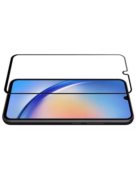 Защитное стекло Nillkin Galaxy A34 - Tempered Glass CP+ pro, Чёрный