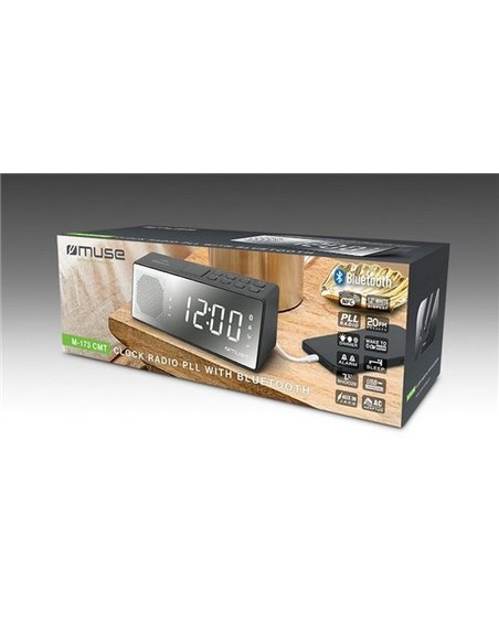 Radio portabil MUSE M-173 CMT, Grey
