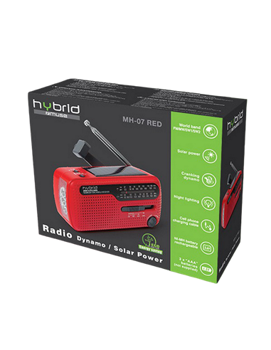 Портативная колонка MUSE MH-07 RED, Красный