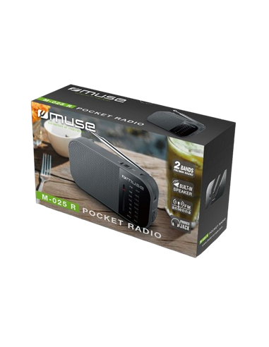 Портативное радио MUSE M-025 R, Чёрный