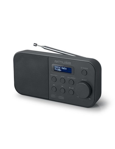 Портативное радио MUSE M-109 DB, Чёрный