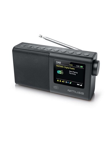 Radio portabil MUSE M-117 DB, Negru