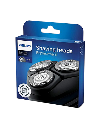 Cap de înlocuire pentru aparatul de ras electric Philips Shaver series 3000 SH30/50, Argintiu