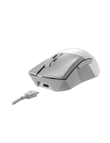 Gaming Mouse ASUS ROG Gladius III Wireless AimPoint, Alb
