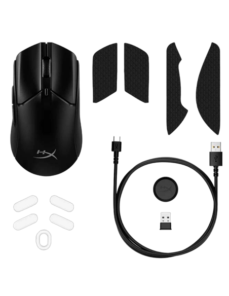 Игровая мышь HyperX Pulsefire Haste 2, Чёрный