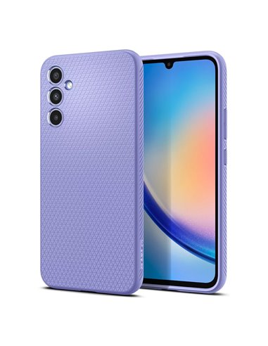 Husă Spigen Samsung A34, Liquid Air, Violet