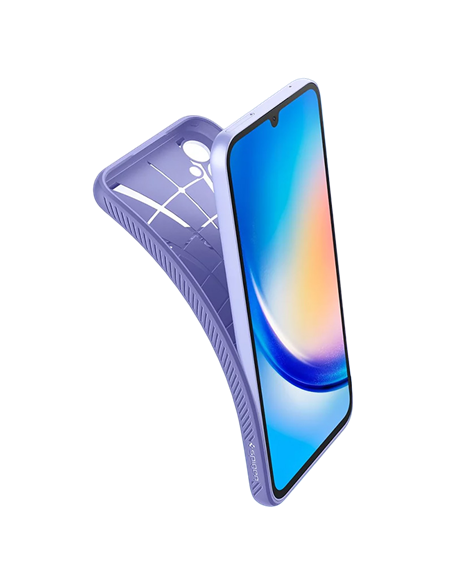 Husă Spigen Samsung A34, Liquid Air, Violet Husă Spigen Samsung A34, Liquid Air, Violet