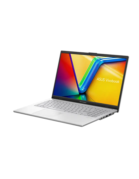 Laptop 15,6" ASUS Vivobook Go 15 E1504FA, Cool Silver, AMD Ryzen 5 7520U, 16GB/512GB, Fără SO