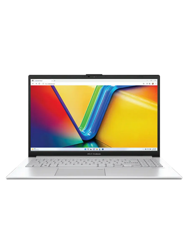 Laptop 15,6" ASUS Vivobook Go 15 E1504FA, Cool Silver, AMD Ryzen 5 7520U, 16GB/512GB, Fără SO