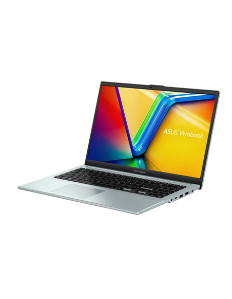 Laptop 15,6" ASUS Vivobook Go 15 E1504FA, Green Grey, AMD Ryzen 5 7520U, 16GB/512GB, Fără SO
