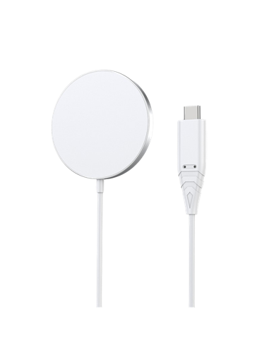 Беспроводная зарядка Choetech H046 + T518-F, 15 Вт, Белый