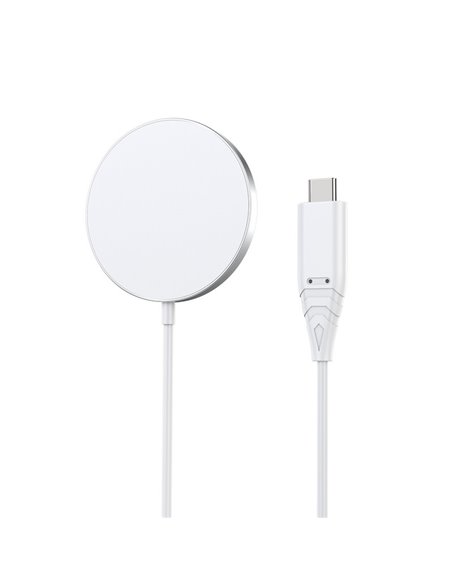 Беспроводная зарядка Choetech H046 + T518-F, 15 Вт, Белый Беспроводная зарядка Choetech H046 + T518-F, 15 Вт, Белый