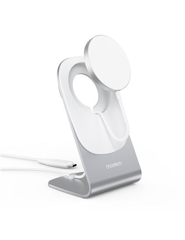 Беспроводная зарядка Choetech H046 + T518-F, 15 Вт, Белый