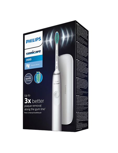 Электрическая звуковая зубная щетка Philips HX3673/13, Белый