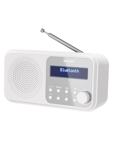 Портативное радио Sharp DR-P420WHV01, Белый