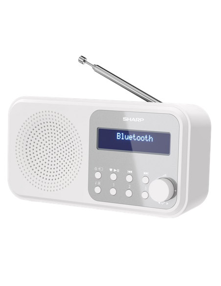 Портативное радио Sharp DR-P420WHV01, Белый