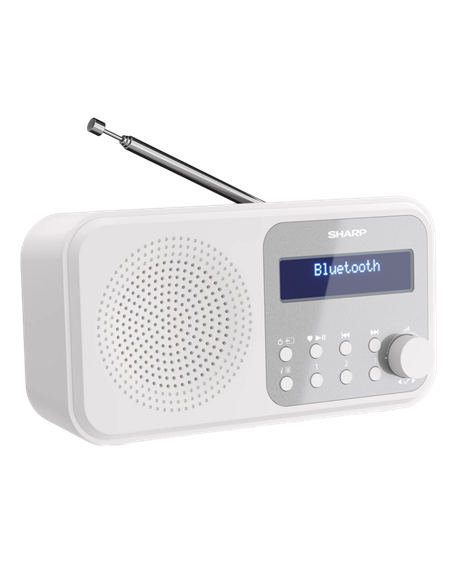 Портативное радио Sharp DR-P420WHV01, Белый