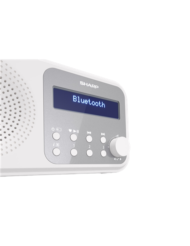 Портативное радио Sharp DR-P420WHV01, Белый