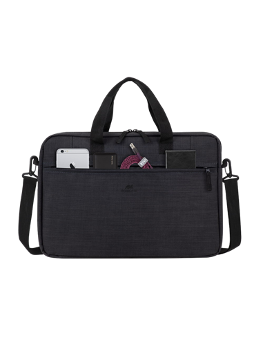 Geantă pentru Laptop Rivacase 8038, 15.6", Poliester, Negru