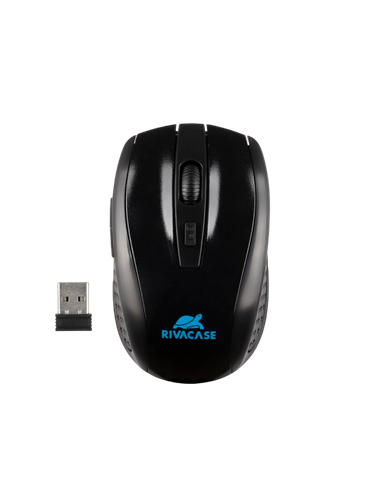 Сумка для ноутбука Rivacase 8038, 15.6", Полиэстер, Чёрный