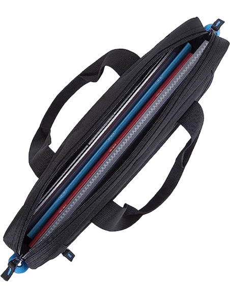 Geantă pentru Laptop Rivacase 8027, 14", Poliester, Negru