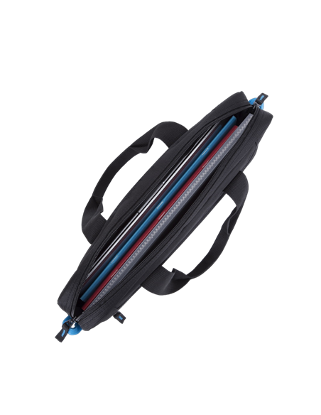 Geantă pentru Laptop Rivacase 8027, 14", Poliester, Negru