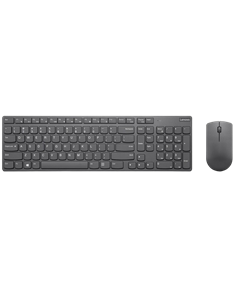 Клавиатура и мышь Lenovo 4X30T25796, Беспроводное, Серый