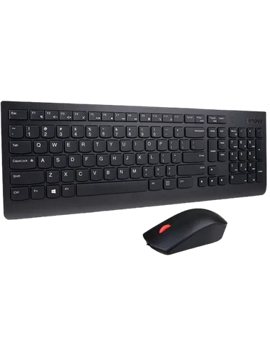 Set Tastatură + Mouse Lenovo 4X30L79912, Cu fir, Negru