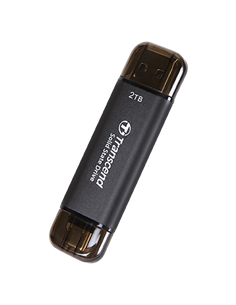 Внешний портативный SSD накопитель Transcend ESD310C, 2 ТБ, Grey (TS2TESD310C) 2