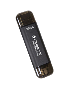 Внешний портативный SSD накопитель Transcend ESD310C, 256Гб, Чёрный (TS256GESD310C) 2