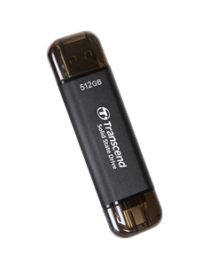 Внешний портативный SSD накопитель Transcend ESD310C, 512 GB, Чёрный (TS512GESD310C) 2