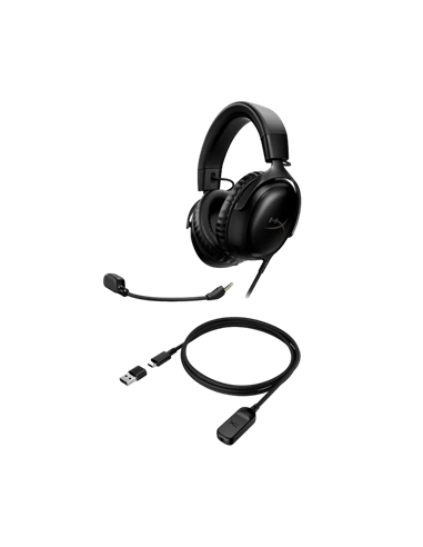 Căști gaming HyperX Cloud III, USB, Negru
