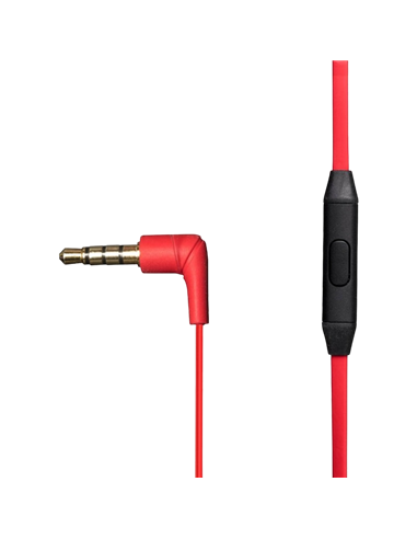 Игровая Гарнитура HyperX Cloud Earbuds II, Проводной аналоговый, Красный