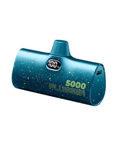 Acumulator extern Cellularline PLUGGER, 5000mAh, Albastru