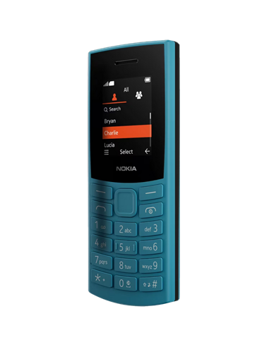 Мобильный телефон Nokia 105 4G (2023), Ocean Blue