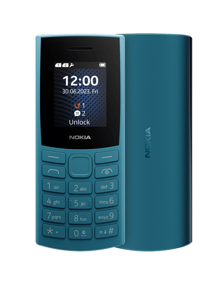 Мобильный телефон Nokia 105 4G (2023), Ocean Blue Мобильный телефон Nokia 105 4G (2023), Ocean Blue