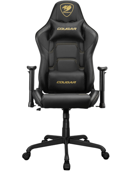 Scaun Gaming Cougar ARMOR ELITE, PVC Piele, Negru | Auriu