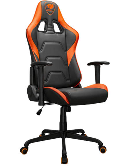 Scaun Gaming Cougar ARMOR ELITE, PVC Piele, Negru | Portocaliu