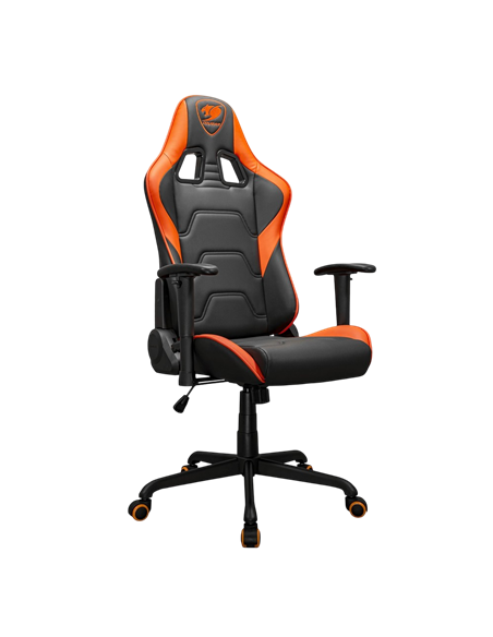 Игровое кресло Cougar ARMOR ELITE, ПВХ Кожа, Черный | Оранжевый