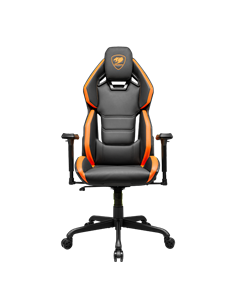 Игровое кресло Cougar Hotrod, Искусственная кожа, Черный | Оранжевый