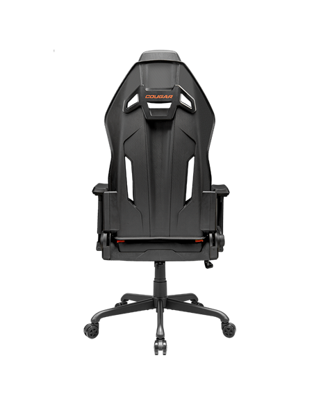 Игровое кресло Cougar Hotrod, Искусственная кожа, Черный | Оранжевый