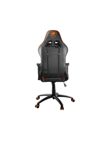 Игровое кресло Cougar Hotrod, Искусственная кожа, Черный | Оранжевый