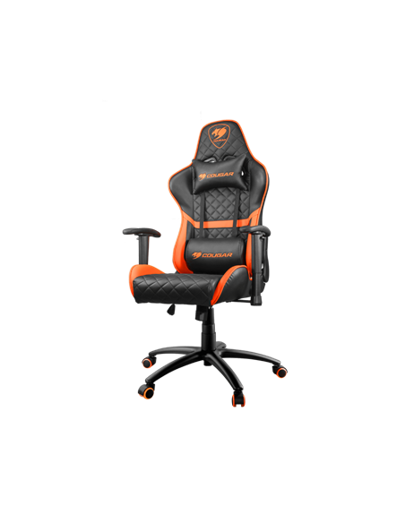 Scaun Gaming Cougar Hotrod, PU Piele, Negru | Portocaliu