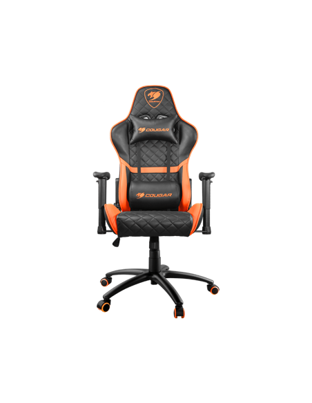 Scaun Gaming Cougar Hotrod, PU Piele, Negru | Portocaliu