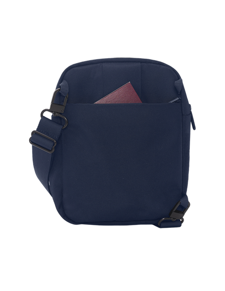 Сумка на плечо Bobby Boxy Sling, Переработанный полиэтилентерефталат, Темно-синий