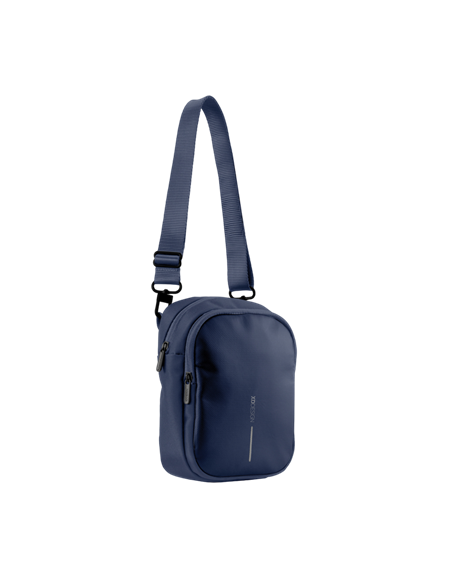 Сумка на плечо Bobby Boxy Sling, Переработанный полиэтилентерефталат, Темно-синий