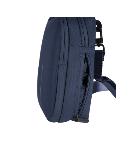 Сумка на плечо Bobby Boxy Sling, Переработанный полиэтилентерефталат, Темно-синий