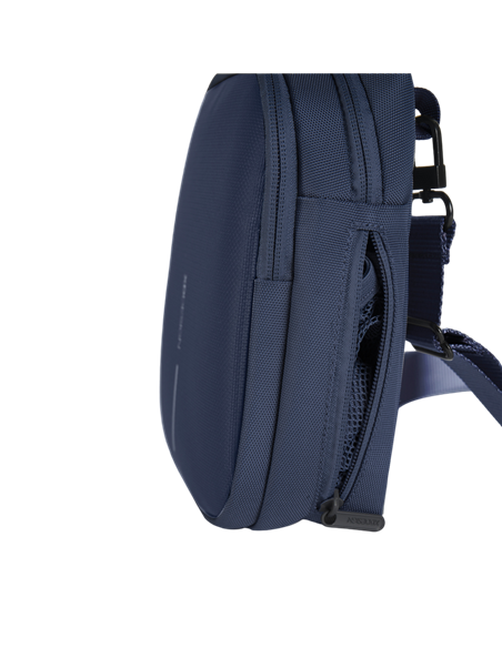 Сумка на плечо Bobby Boxy Sling, Переработанный полиэтилентерефталат, Темно-синий