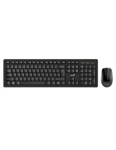 Set Tastatură + Mouse Genius KM-8200, Fără fir, Negru